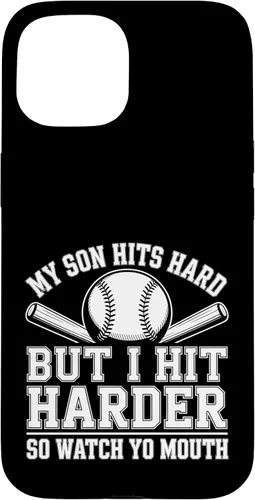 Vista 6 de My Son Hits Hard But I Hit Harder So Watch Yo Mouth - Case for iPhone 16