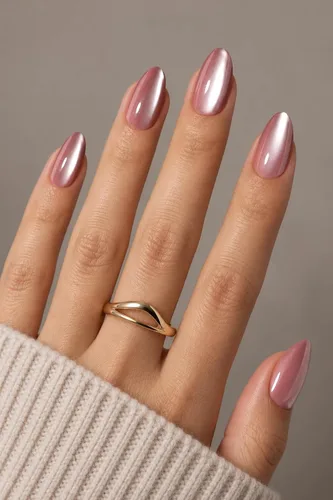 Vista 48 de AzureBeauty Short Almond French Tip Press On Nails, Glazed Donut, 32 Pcs 0-Glazed Donut French Tip