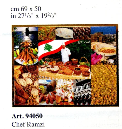 Vista 2 de Clementoni - Exclusive Collection - Chef Ramzi - 1000 Pieces - 69 x 50 cm