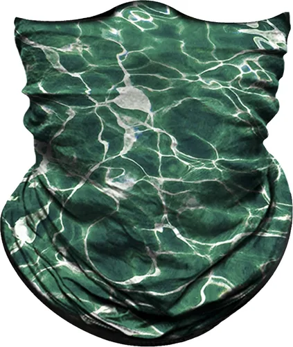 Vista 22 de Obacle Máscara Facial Sin Costuras Rave Bandana Hombres Mujeres para Protección contra Polvo Sol Viento Plátano hoja verde