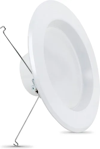 Vista 6 de Feit Electric Lámpara empotrable LED de 5 a 6 pulgadas - Moldura premontada - Adaptador de base estándar - CCT de 2700 K blanco suave - Regulable
