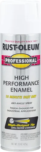 Vista 25 de Rust-Oleum 7515838 Pintura en aerosol de esmalte profesional de alto rendimiento, 14 onzas, aluminio