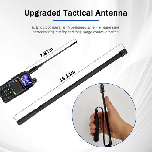 Vista 4 de BAOFENG UV-5RM Radio de Jamón de mano 10W Walkie Talkies Radio de 2 vías