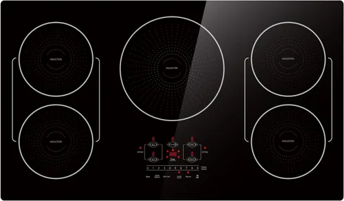 Vista 9 de Cocina de inducción de 24 pulgadas de 4 quemadores, encimera plana de vidrio eléctrico con Bridge-SYNC, 3 modos preestablecidos de refuerzo