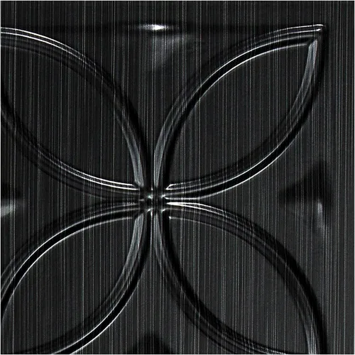 Vista 16 de FASÄDE Anillos Panel de Revestimiento Decorativo de Vinilo de 18 x 24 pulgadas en Bronce Argent (Paquete de 5)