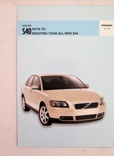 Vista 5 de 2005 Volvo S40 Owner's Manual