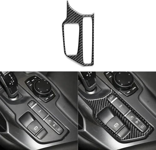 Vista 37 de Adhesivo de Fibra de Carbono Premium Real para Ventana de Coche, Pilar A, Panel Triangular, Anticolisión, Compatible con Toyota Supra GR A90 A91 MK5