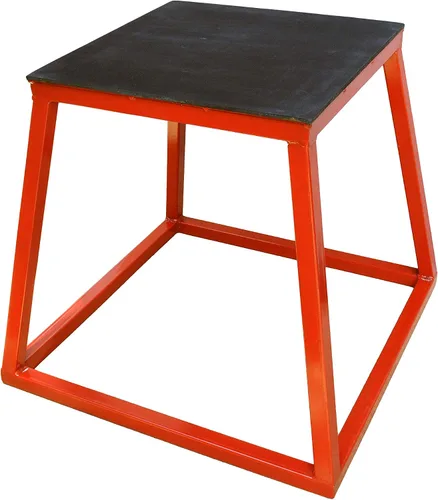 Vista 3 de Ader Sporting Goods Juego de caja de plataforma pliométrica - 12", 18", 24" rojo