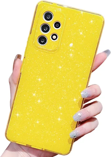 Vista 105 de MINSCOSE Funda compatible con Samsung Galaxy A14 5G, bonita funda delgada con purpurina fina, a prueba de golpes, de TPU para mujeres y niñas
