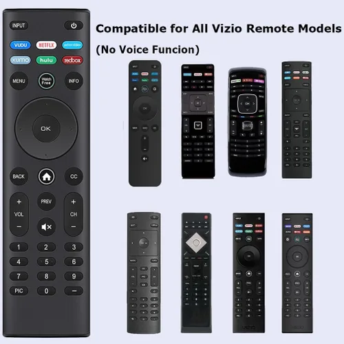 Vista 3 de Mando a distancia universal para todos los televisores inteligentes LED LCD HD 4K UHD HDR Smartcast 3D, repuesto para Vizio All Smart TV Remote