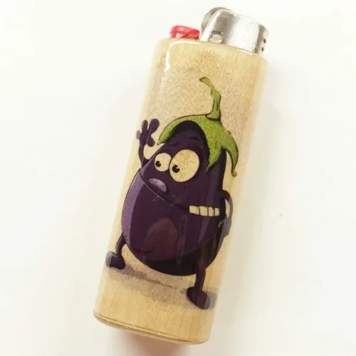 Vista 3 de Funda para encendedor personalizada con foto, compatible con los encendedores Bic