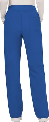 Vista 5 de Pull-On Cargo Scrub Pants for Women Workwear Revolution, Soft Stretch WW110