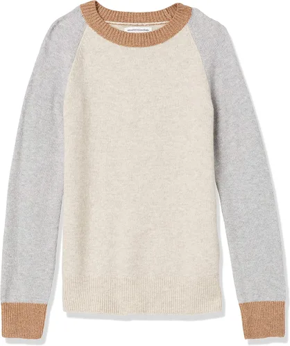 Vista 5 de Tienda Essentials - Suéter de mangas largas cuello redondo y de ajuste clásico para mujer suave al tacto