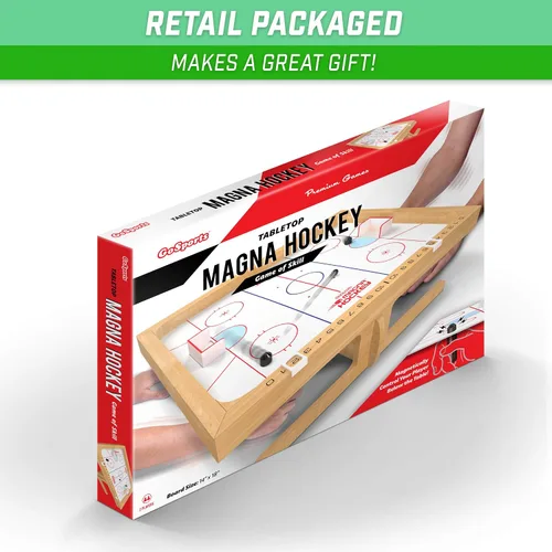 Vista 6 de Juego de Mesa de Hockey Magnético GoSports Magna - Juego Magnético de Ritmo Rápido