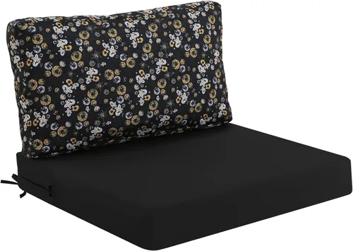 Vista 11 de idee-home Cojines impermeables para asiento de exteriores, para muebles de patio, cojines de repuesto para asiento profundo Hampton Bay