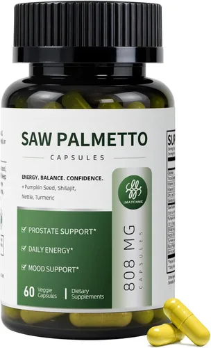 Vista 10 de Saw Palmetto con extracto de semilla de calabaza para la salud