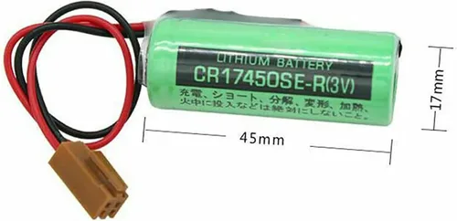 Vista 6 de 2 unids 3V CR17450SE-R / A98L-0031-0012 2500mah PLC batería para FANUC con enchufe US Stock