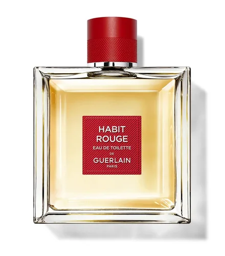 Vista 3 de Guerlain Habit Rouge Eau de Toilette en espray para hombre, 1.7 onzas