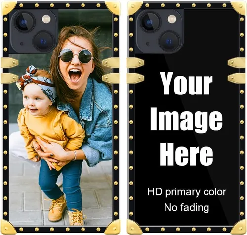 Vista 13 de Funda personalizada para iPhone, funda transparente de TPU suave a prueba de golpes, diseño de tus propias fundas de teléfono compatibles con Apple