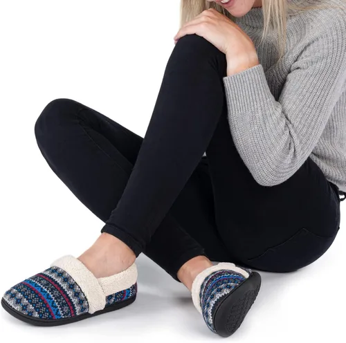 Vista 2 de RockDove Womens Nordic Sweater Knit Slipper