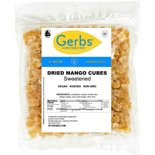Vista 7 de Frutas secas GERBS, Top 14 libres de alergia alimentaria, sin sulfuro, sin conservantes, sin OMG, vegano Unsulfured, No Artificial Additives