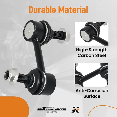 Vista 2 de maXpeedingrods K750136 Barra estabilizadora delantera trasera para Chevy Corvette 1997-2017 Cadillac XLR 2004-2009