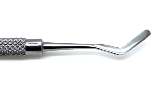Vista 4 de Dental heidman spatules 1 doble Termina 2 mm Compuesto de plástico Amalgama Restaurativa endodóntico relleno Instrumentos