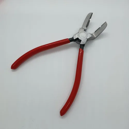 Vista 5 de Alicates Rojos Alicates de Corte Diagonal Multipropósito Cortadores de Alambre al Ras Clips de Retención de Empuje para Automóvil Clips de Moldura