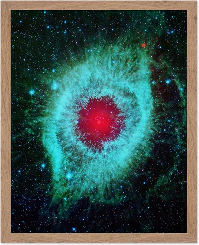 Vista 42 de Poster Master Póster celestial – Impresión del mapa de las estrellas – Regalo para astronomía, fanáticos lunares – Arte vintage para el hogar