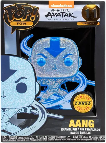 Vista 4 de Funko Pop! Pin Avatar - Aang (los estilos pueden variar)