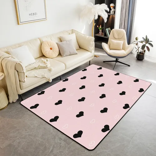 Vista 11 de Alfombra de área de girasol de 3 x 5 pies, alfombra de abeja para niños y niñas, alfombra decorativa floral amarilla, bonita alfombra decorativa