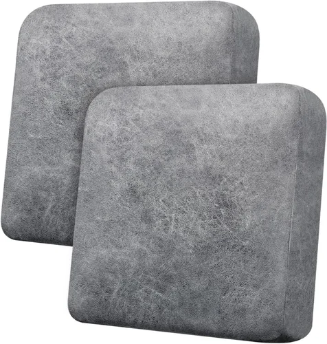 Vista 115 de Funda de cojín para sofá con aspecto de cuero, 1 unidad, elástica, para sala de estar, funda de cojín individual para sofá, protector de asiento