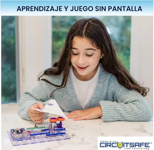 Vista 3 de Kit de juguete científico/STEM de Snap Circuits Flight Deck A partir de 8 años Regalo de construcción para niños y niñas