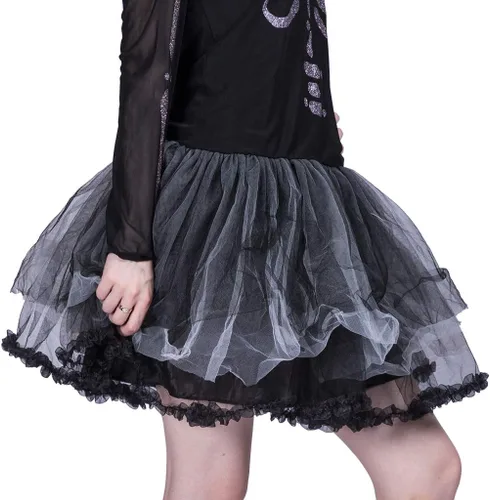 Vista 7 de Snailify Vestido de Halloween para mujer, vestido de esqueleto