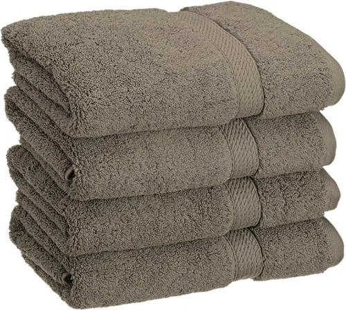 Vista 124 de BNM Toallas de Algodón Egipcio de Peso Pesado, Ideales para Baño, Ducha, Spa, Hotel, 800 GSM, Toallas Faciales/de Aseo, Toallas de Mano, Toallas