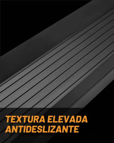 Vista 4 de Estribos para Jeep Grand Cherokee 2022-2026 de 2 filas SWB (excepto 4xe) Negros, de aluminio, pasos laterales