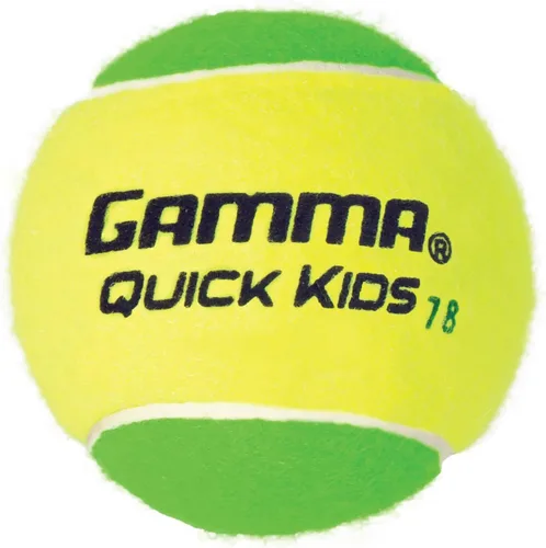 Vista 8 de GAMMA Quick Kids Training Tennis Balls for Kids & Beginners, Low-Compression Core Reduces Speed & Bounce, Great for Tennis Practice, USTA & ITF