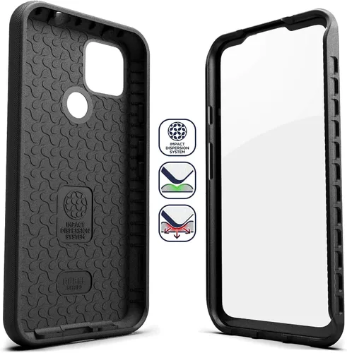 Vista 8 de ENCASED RebelShield - Funda para Pixel 5 con protector de pantalla, funda protectora de cuerpo completo resistente con protector de pantalla