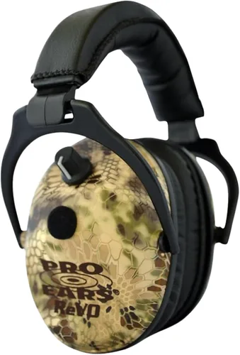 Vista 10 de Pro Ears ReVO - Orejeras electrónicas, orejeras de protección auditiva de tamaño infantil, NRR 25, placa de circuito doble, tecnología exclusiva DLSC