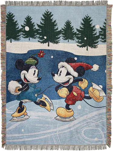 Vista 6 de Northwest - Manta de tapiz tejida de Mickey Mouse, 48 x 60 pulgadas, Get Set Go