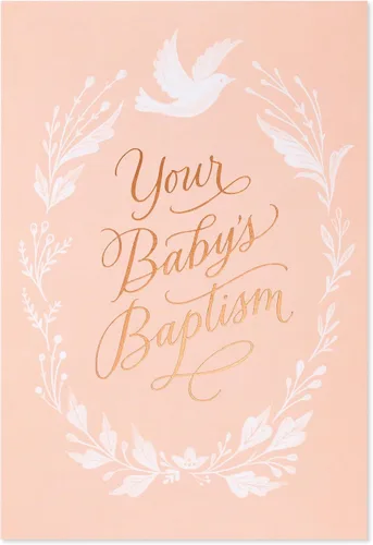 Vista 4 de American Greetings - Tarjeta de Bautizo (Alegría Maravillosa por Venir)