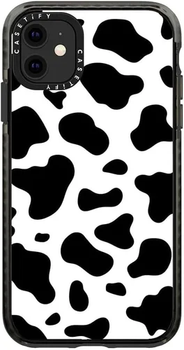 Vista 94 de Funda Impact de CASETiFY para iPhone 11 - Tiempo A Solas de Esther Kim - Negro Claro