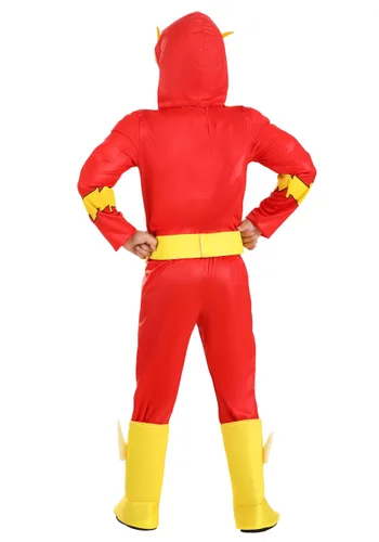 Vista 2 de Disfraz Deluxe de Flash DC para Niños Multicolor