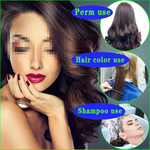 Vista 3 de Bobina de belleza de algodón puro de 10.58 oz, bolas de algodón orgánico, rollo de salón, súper suave, 100 pies / 98.4 ft para manicura profesional