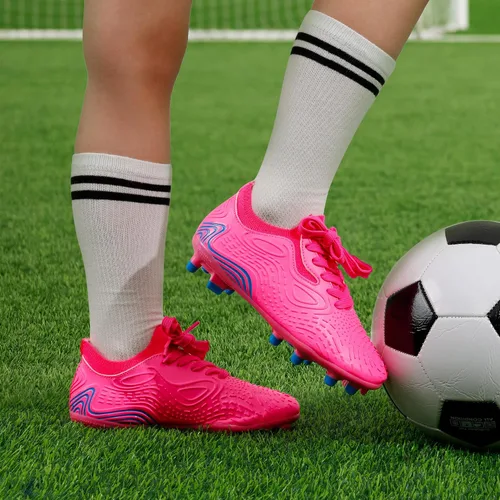 Vista 5 de Dream Pairs - Zapatos de fútbol para niños y niñas, zapatos de fútbol para niños pequeñosniños grandes