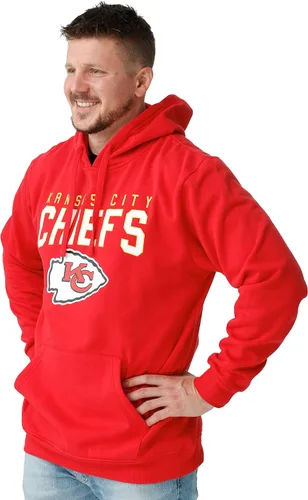 Vista 9 de FOCO Sudadera con capucha para hombre con logotipo del equipo de la NFL