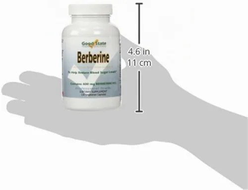 Vista 5 de Good State Berberina HCL 400mg, 120 Cápsulas Vegetarianas