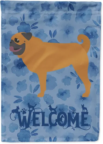 Vista 87 de Caroline's Treasures CK6175GF Affenpinscher - Bandera de bienvenida