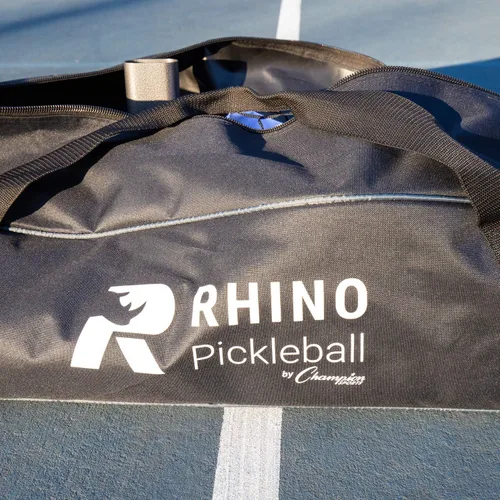 Vista 5 de Champion Sports Pickleball Nets – Portable Durable Nets with Steel Frames for Indoor/Outdoor Play