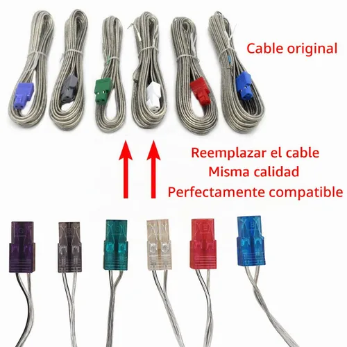 Vista 3 de ExploreHome Juego de 6 cables de altavoz de cine en casa para Sony Home Theater System DAV-HDX275 DAV-DZ1000 DAV-DZ150K DAV-DZ151KB DAV-DZ230